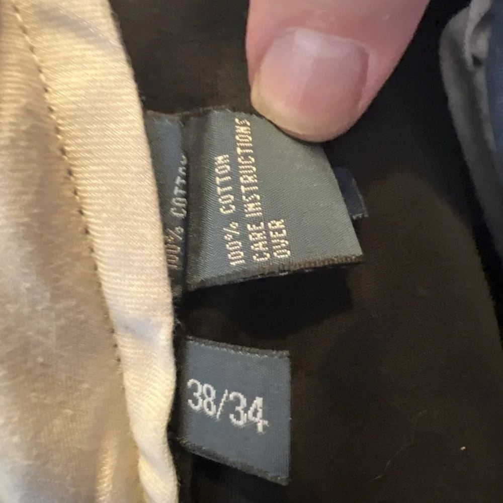 Polo Ralph Lauren Mens Classic Fit Chino Pants Black 38/33